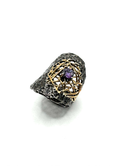 Sterling silver ring K12-28