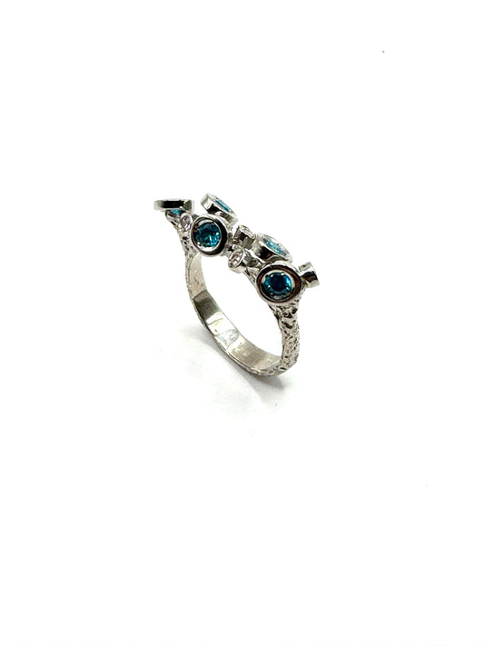 Sterling silver ring K17-24