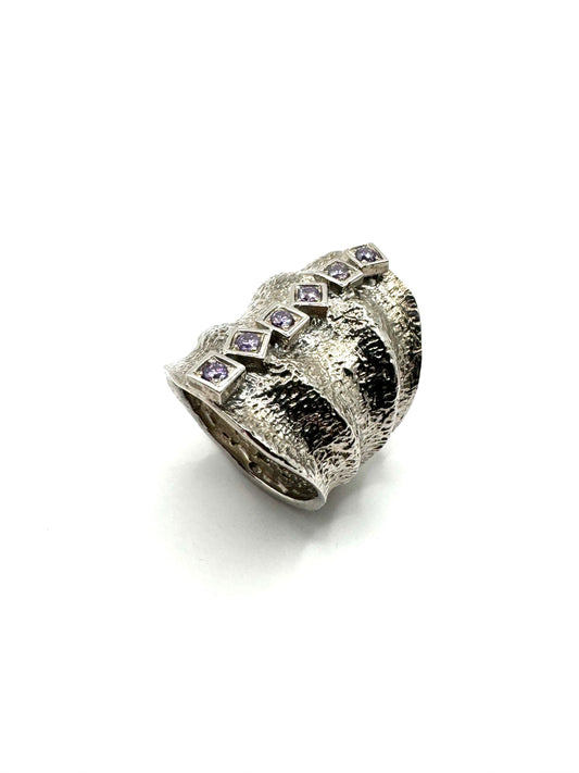 Sterling silver ring K23-30