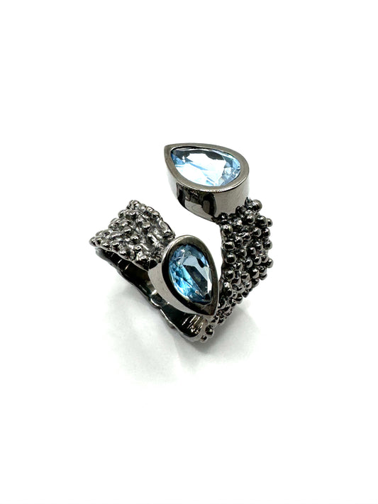 Sterling silver ring K36-31